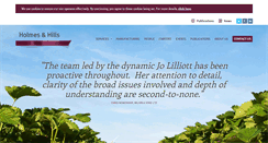 Desktop Screenshot of holmes-hills.co.uk